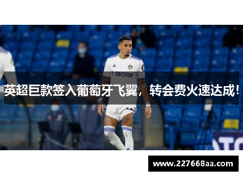 英超巨款签入葡萄牙飞翼，转会费火速达成！